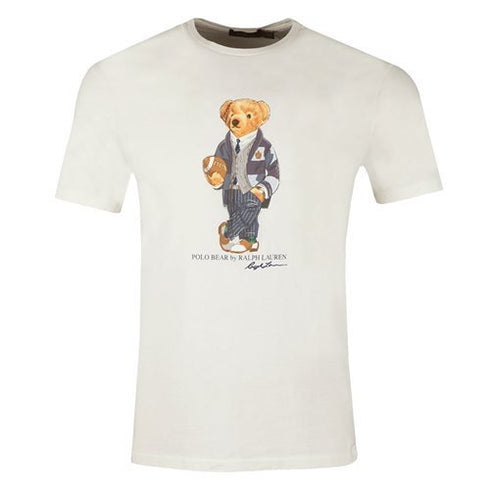 PoloBear RalphLauren דובי ראלף לורן בצבע לבן שמנת
